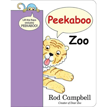 Peekaboo Zoo - Board Book