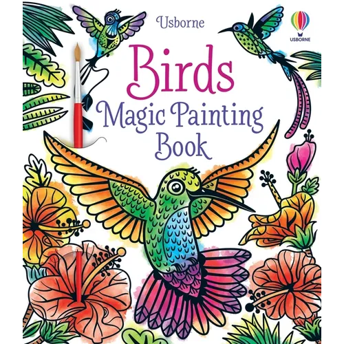Birds Magic Painting Book