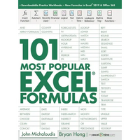 101 Most Popular Excel Formulas - Hardcover