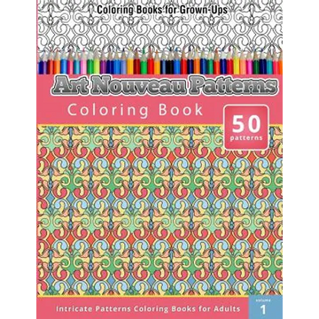 Art Nouveau Patterns Coloring Book - Paperback