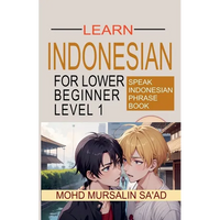 Learn Indonesian Lower Beginner Level 1 - Paperback