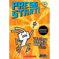 The Super Side-Quest Test!: A Branches Book (Press Start! #6): Volume 6 - Paperback