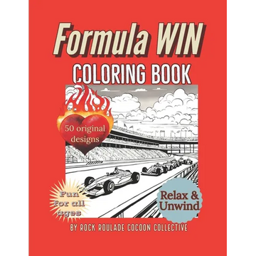 Formula WIN: Coloring Book - Paperback