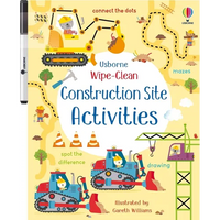 Wipe-Clean Construction Site Activities - Paperback
