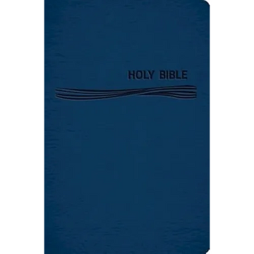 Ceb Deep Blue Kids Bible Classic Navy - Imitation Leather
