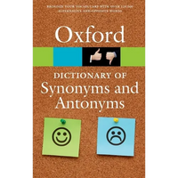 The Oxford Dictionary of Synonyms and Antonyms - Paperback