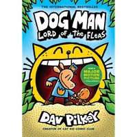 Dog Man: Lord of the Fleas: A Graphic Novel (Dog Man #5): From the Creator of Captain Underpants: Volume 5 - Hardcover