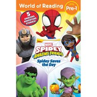 World of Reading: Spidey Saves the Day: Spidey and His Amazing Friends - Paperback