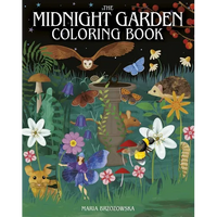 The Midnight Garden Coloring Book: Over 45 Enchanting Images - Paperback