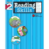 Reading Skills: Grade 2 (Flash Kids Harcourt Family Learning) - Paperback
