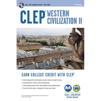 Clep(r) Western Civilization II Book + Online - Paperback