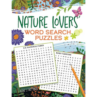 Nature Lovers' Word Search Puzzles - Paperback