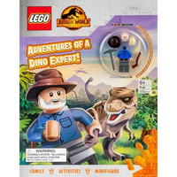 Lego Jurassic World: Adventures of a Dino Expert! - Paperback