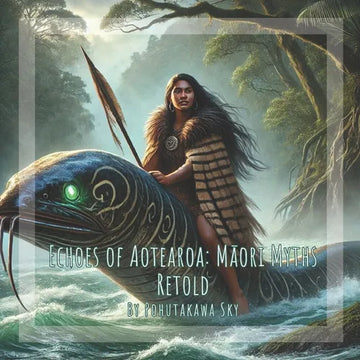 Echoes of Aotearoa: Māori Myths Retold: By Pohutakawa Sky: Gift and short story book for kids on Myths and legends of Aotearoa New Zealand - Paperback