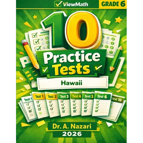 10 Hawaii SBA Grade 6 Math Practice Tests: The Ultimate Test Prep Collection with Answer Explanations