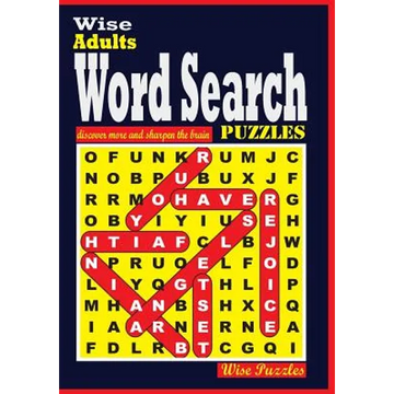 Wise Adults Word Search Puzzles - Paperback