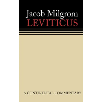 Leviticus: A Book of Ritual and Ethics: Continental Commentaries - Hardcover