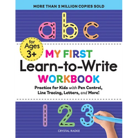 My First Learn-To-Write Workbook: Practice for Kids with Pen Control, Line Tracing, Letters, and More! - Paperback