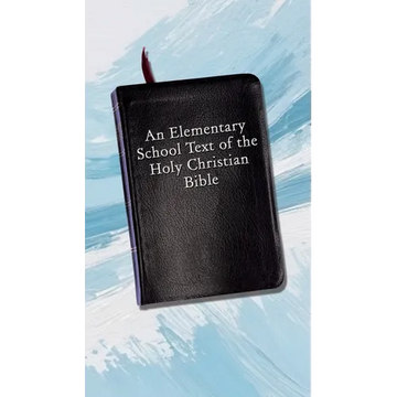 An Elementary School Text of the Holy Christian Bible - Paperback