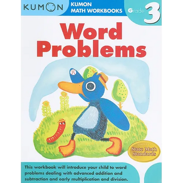 Kumon Grade 3 Word Problems - Paperback