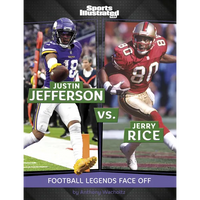 Justin Jefferson vs. Jerry Rice: Football Legends Face Off - Paperback