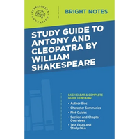 Study Guide to Antony and Cleopatra by William Shakespeare - Paperback