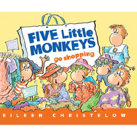 Five Little Monkeys Shopping for School - Paperback