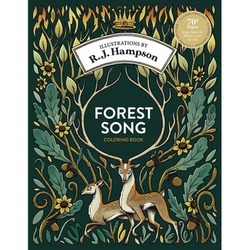 Forest Song Coloring Book - Paperback