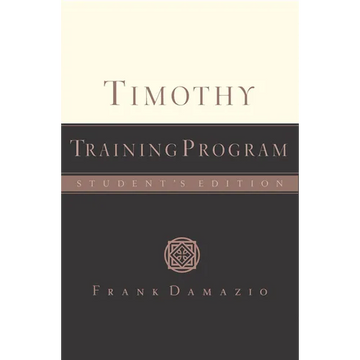 Timothy Training Program - Student Edition - Paperback