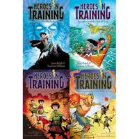 The Heroes in Training Collected Set: Zeus and the Thunderbolt of Doom; Poseidon and the Sea of Fury; Hades and the Helm of Darkness; Hyperion and the - Boxed Set