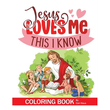 Jesus Loves Me Coloring Book - Paperback
