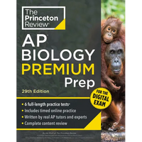 Princeton Review AP Biology Premium Prep, 29th Edition: 6 Practice Tests + Digital Practice Online + Content Review - Paperback