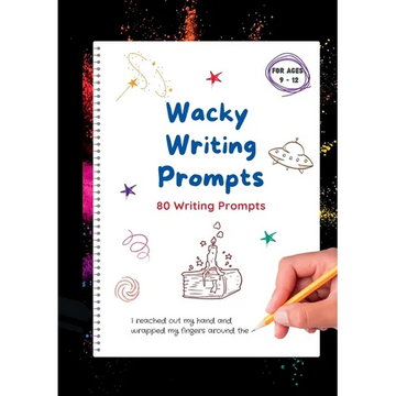 Wacky Writing Prompts Journal: 80 writing prompts to spark the creative writing bug! - Paperback