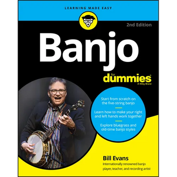 Banjo for Dummies: Book + Online Video and Audio Instruction - Paperback