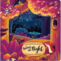 Discovering the Hidden World of Nature at Night - Board Book
