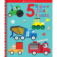 5 Big and Busy Trucks: Scholastic Early Learners (Touch and Explore) - Board Book