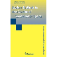 Modern Methods in the Calculus of Variations: L^p Spaces - Hardcover
