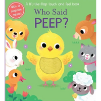 Who Said Peep? - Board Book