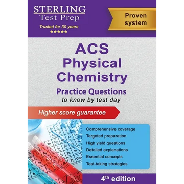 ACS Physical Chemistry: Practice Questions for ACS Physical Chemistry Exam - Paperback