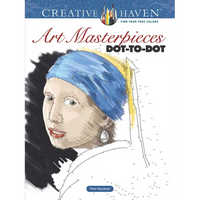Creative Haven Art Masterpieces Dot-To-Dot - Paperback