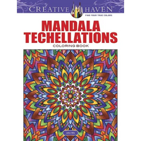 Creative Haven Mandala Techellations Coloring Book - Paperback