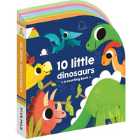 10 Little Dinosaurs: A Counting Book - Board Book