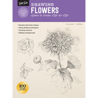 Drawing: Flowers with William F. Powell: Learn to Draw Step by Step - Paperback