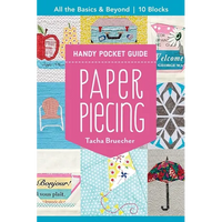 Paper Piecing Handy Pocket Guide: All the Basics & Beyond, 10 Blocks - Paperback