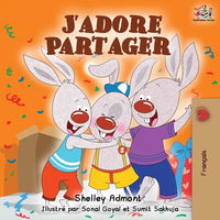 J'adore Partager: I Love to Share - French edition - Paperback