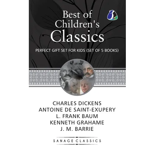 Best of Children's Classics: Perfect Gift Set for Kids (Set of 5 Books) - A Christmas Carol, The Little Prince, The Wonderful Wizard of Oz, The Wind i
