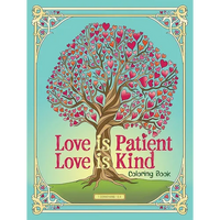 Love Is Patient, Love Is Kind Coloring Book - Paperback