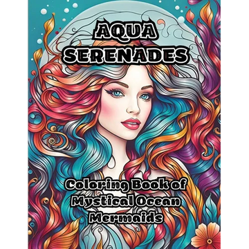 Aqua Serenades: Coloring Book of Mystical Ocean Mermaids - Paperback