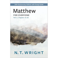 Matthew for Everyone, Part 2 - Paperback