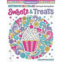 Notebook Doodles Sweets & Treats: Coloring & Activity Book - Paperback